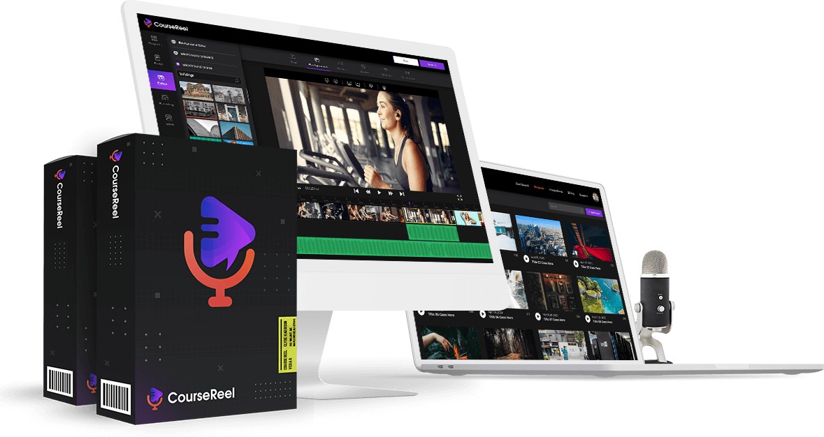 CourseReel Review + Huge Bonuses + Upsells + Price + Demo