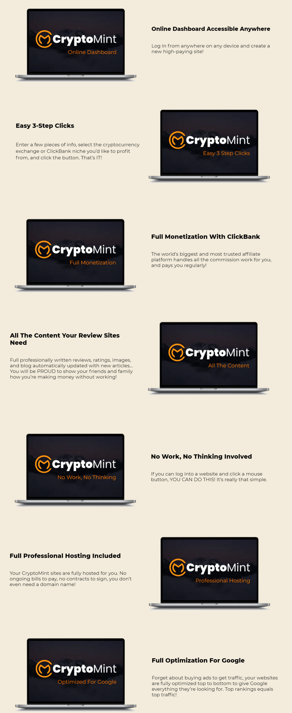 CryptoMint Review | Handy Bonuses | Full Demo | OTO Details