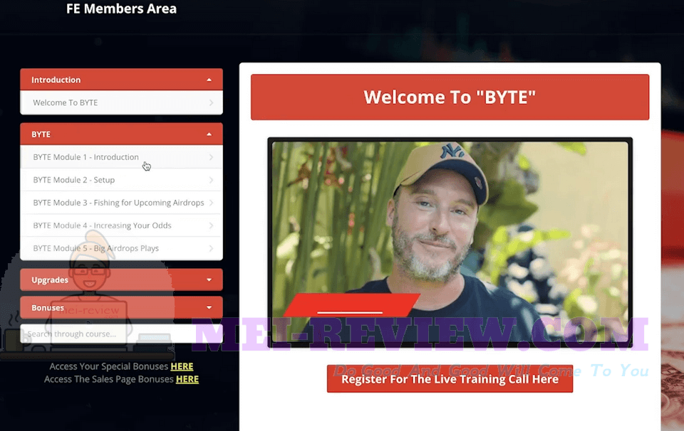Byte Review: A Training Program by Jono Armstrong On Crypto