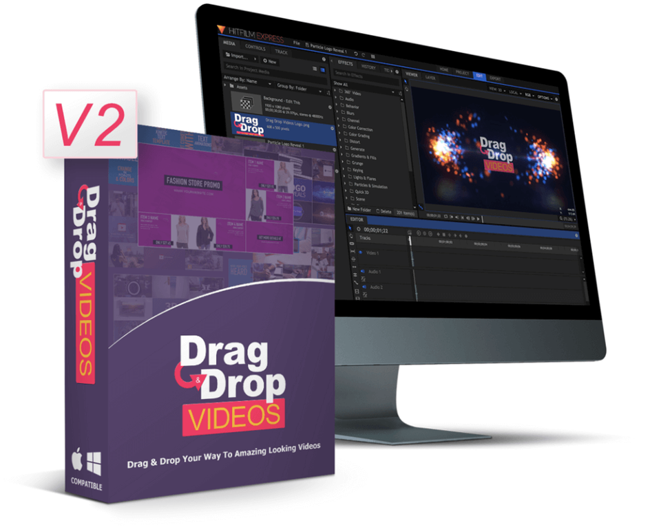 Drag Drop Videos 2 Review | Coupon & Bonus | Price & Bundle