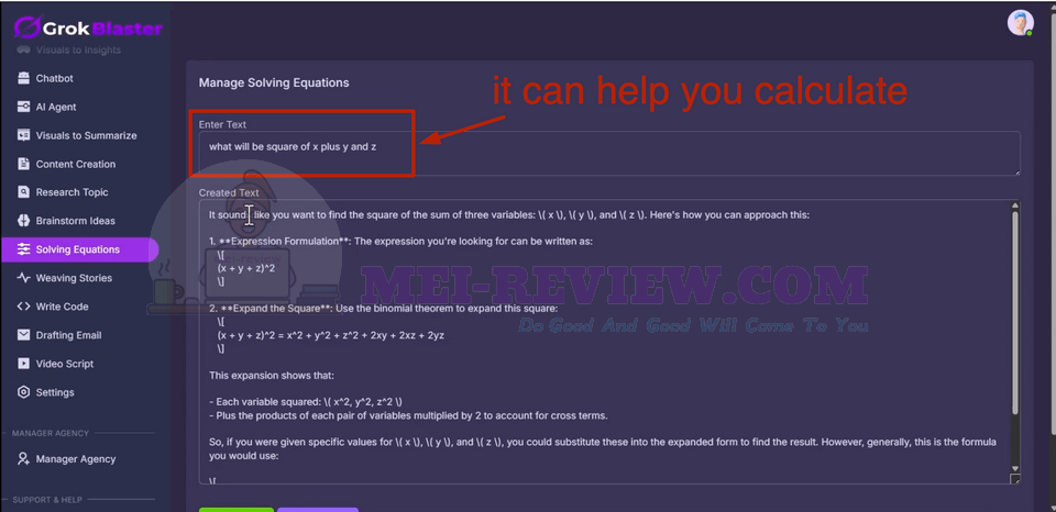 Ultimate Math Grok Grok Blaster Review & Bonus: The Only AI Tool You'll Need?