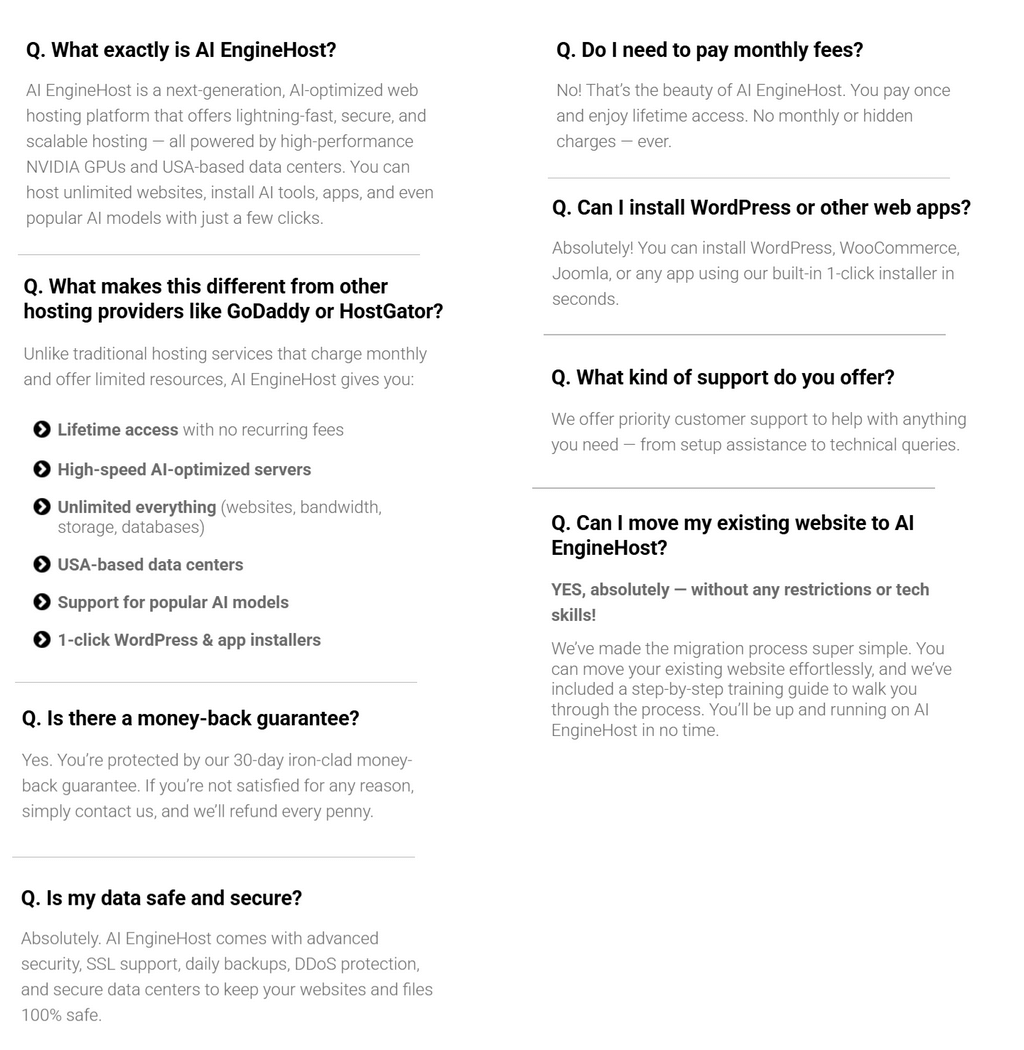 Ai EngineHost Review & Bonus: Hosting for Sites & AI Apps