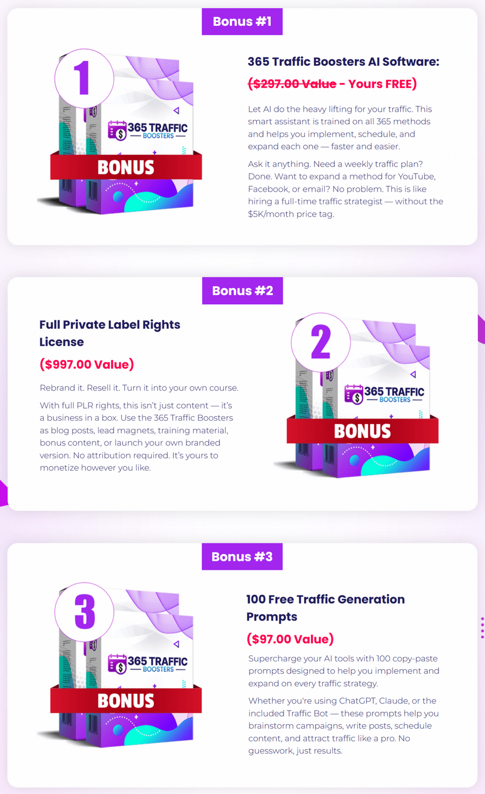 365 Traffic Boosters Review & Bonus: Daily Cost-Free Traffic