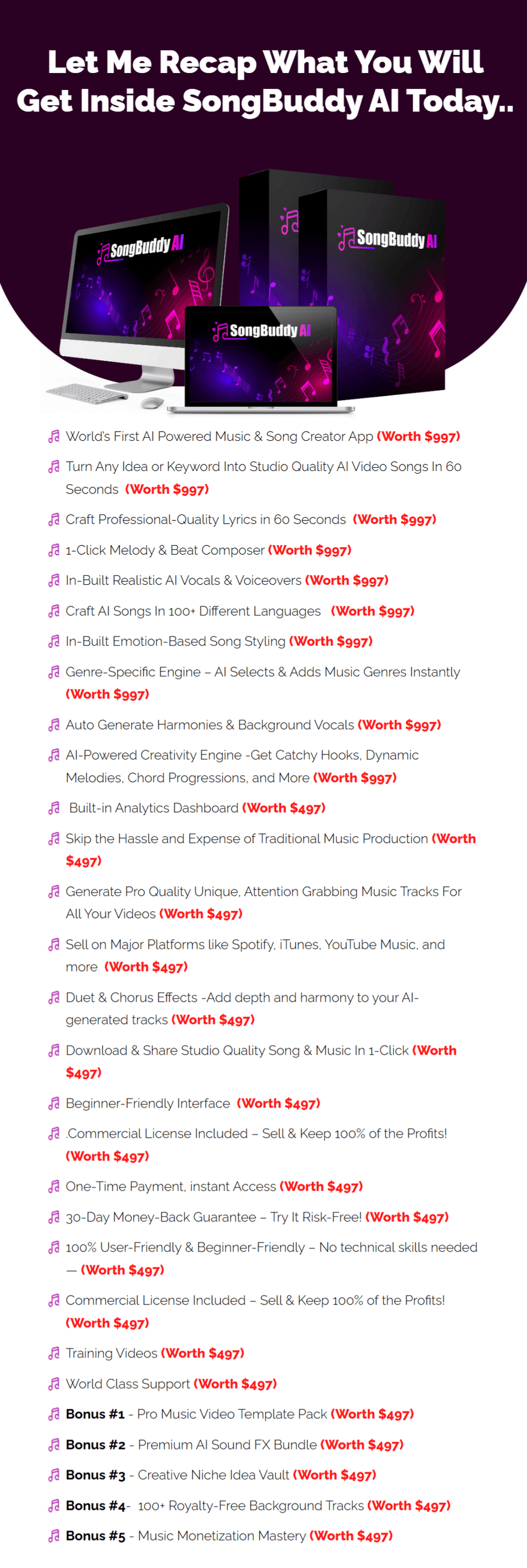 SongBuddy-AI-Price-Recap