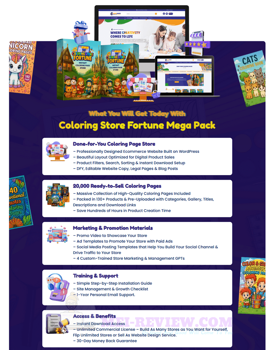 AI-Store-Fortune-OTO-3-Coloring-Store-Bundle