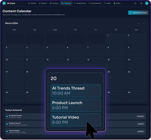 AICora-Feature-14-scheduling