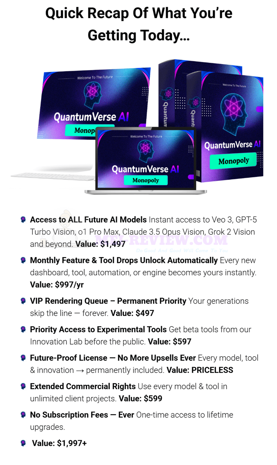 QuantumVerse AI Review & Bonus: Top AI Models in 1 Place