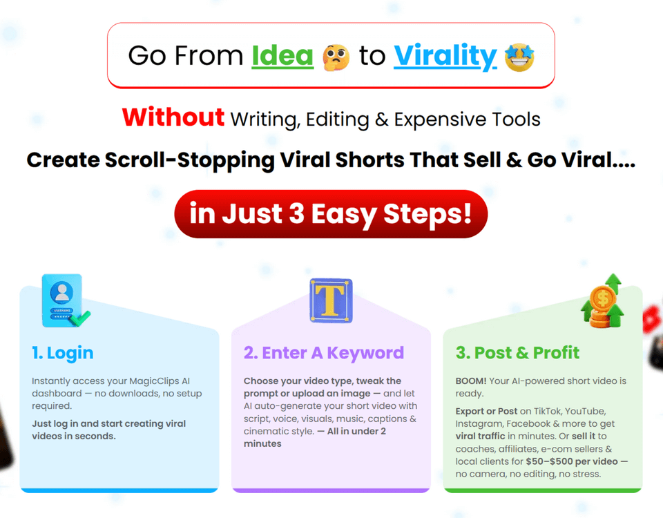 Magic-Clips-AI-Steps
