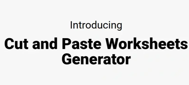 Cut and Paste Worksheets Generator Review: Create Kids’ Activity Books Without Stress