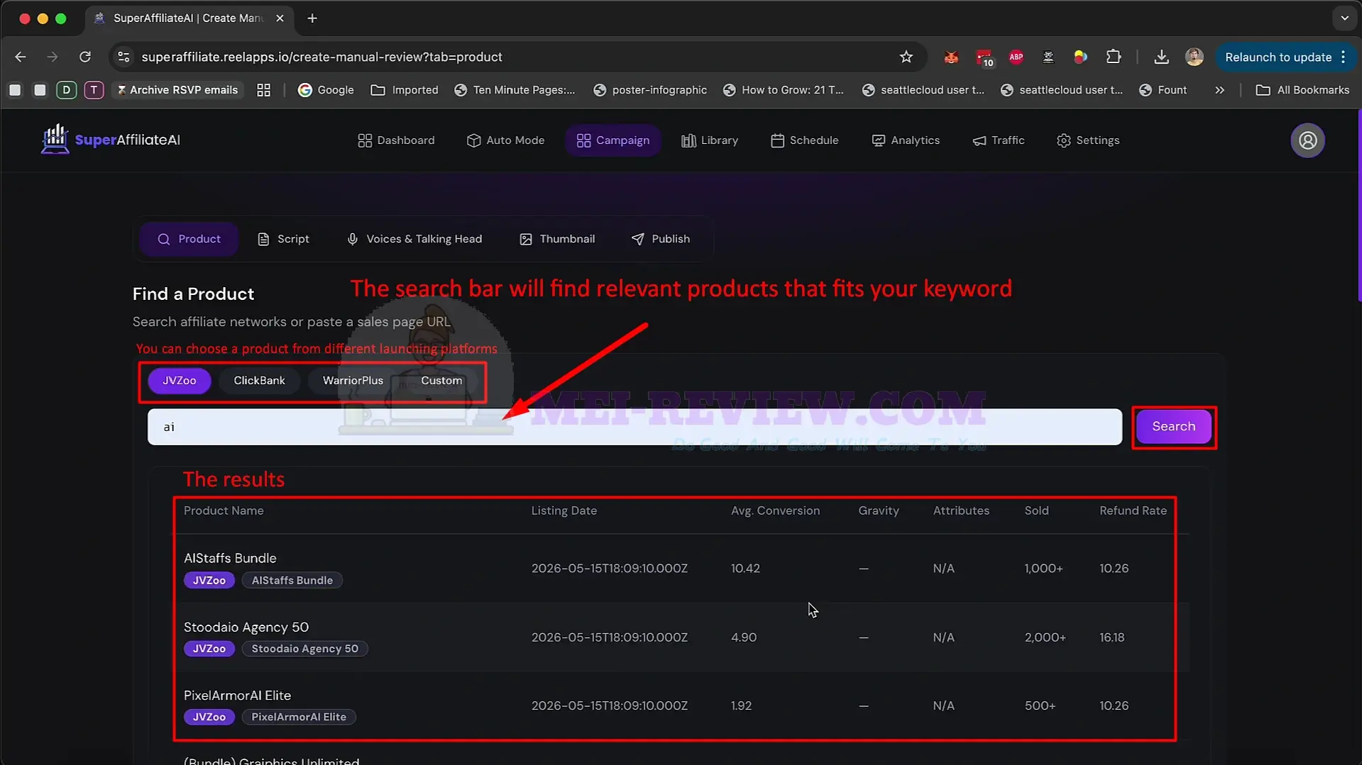 SuperAffiliatesAI-Demo-3-keyword