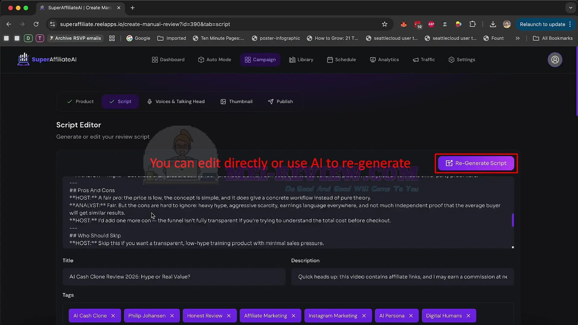 SuperAffiliatesAI-Demo-7-re-generate