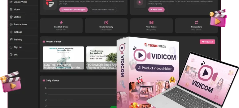 Vidicom Review: Turn Any Product Link Into a Profit-Making Video in Minutes