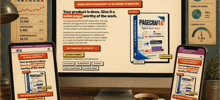 PageCraft AI Review: Build Branded Sales Pages With the AI You Already Use