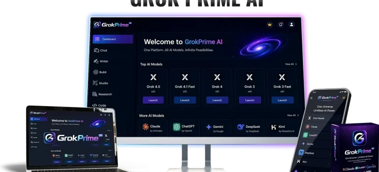GrokPrime AI Review: Reduce Software Costs and Produce Professional Assets in Minutes