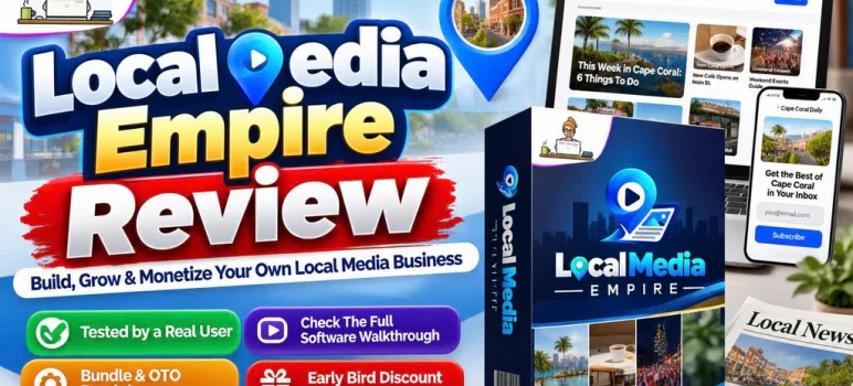 Local Media Empire Review: Use AI To Create, Grow & Monetize Your Own Local Publication 