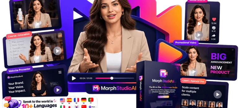 MorphStudio AI Review: Build Human-Like AI Influencer Videos Without Recording Yourself 