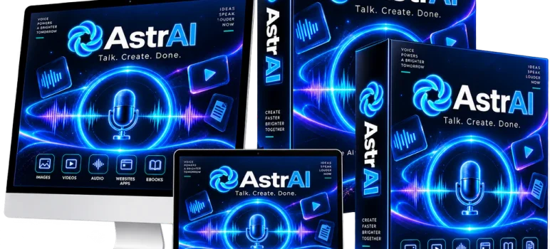 AstrAI Review: Create And Sell Websites, Videos, Graphics, Ebooks And More With Your Voice