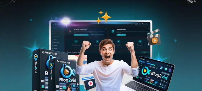 Blog2Vid Review: Turn Existing Articles Into Videos For YouTube & Social Media