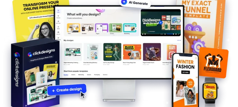 ClickDesigns X Review: Make Your Digital Products Look More Valuable and Attractive to Buyers